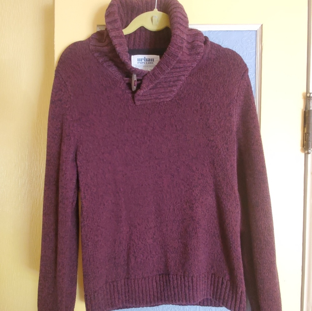 Burgundy sweater